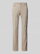 Brax Regular Fit Chino mit Paspeltasche Modell 'FABIO' in Beige, Größe...