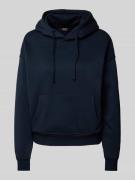 Only Regular Fit Hoodie mit Tunnelzug Modell 'BEST' in Marine, Größe L