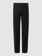 Hiltl Regular Fit Chino mit Stretch-Anteil Modell 'Peaker' in Black, G...