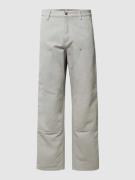 Carhartt Work In Progress Hose mit Label-Patch Modell 'DOUBLE KNEE' in...