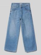 Name It Baggy Fit Jeans mit Eingrifftaschen Modell 'FROSE' in Blau, Gr...