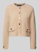 Betty Barclay Cardigan mit durchgehender Knopfleiste in Beige, Größe 3...