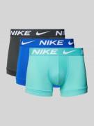 Nike Trunks mit elastischem Logo-Bund in Aqua, Größe L