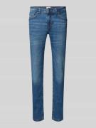 MCNEAL Slim Fit Jeans mit Baumwolle in Hellblau Melange, Größe 30/30