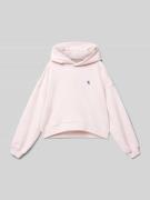 Calvin Klein Jeans Hoodie mit Logo-Print in Rosa, Größe 152