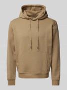 Jack & Jones Hoodie mit Känguru-Tasche Modell 'BRADLEY' in Beige, Größ...