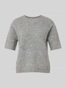 Christian Berg Woman Strickshirt aus Woll-Mix mit Rundhalsausschnitt i...