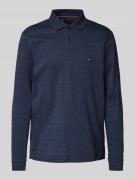 Tommy Hilfiger Poloshirt mit Label-Stitching Modell 'MERC' in Marine, ...