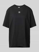 adidas Originals Oversized T-Shirt mit Logo-Stitching in Black, Größe ...