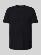 BOSS Green T-Shirt mit Label-Stitching Modell 'Taddy' in Black, Größe ...