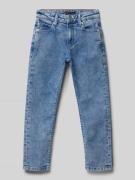 Tommy Hilfiger Kids Straight Fit Jeans im 5-Pocket-Design in Blau, Grö...