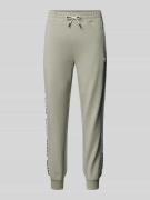 Guess Activewear Sweatpants mit Label-Detail Modell 'NEW ARLO' in Oliv...