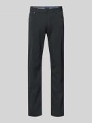 Christian Berg Men Straight Leg Chino im 5-Pocket-Design in Black, Grö...