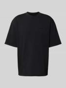 Pegador Oversized T-Shirt mit Rundhalsausschnitt in Black, Größe L