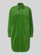 Jake*s Casual Knielanges Kleid mit Umlegekragen in Grass, Größe 38