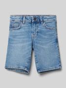 Mango Regular Fit Jeansshorts im 5-Pocket-Design Modell 'john' in Blau...