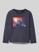 Tom Tailor Kinder Shirt mit Motiv-Print in Graphit, Größe 92