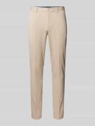 Scotch & Soda Slim Fit Chino mit Bügelfalten Modell 'Mott' in Beige, G...