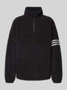 adidas Originals Fleecepullover mit überschnittenen Schultern in Black...