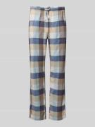 Christian Berg Men Regular Fit Pyjama-Hose mit Tunnelzug in Beige, Grö...