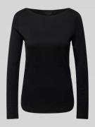 Christian Berg Woman Longsleeve mit U-Boot-Ausschnitt in Black, Größe ...