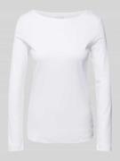 Christian Berg Woman Longsleeve mit U-Boot-Ausschnitt in Weiss, Größe ...