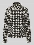 WHITE LABEL Blazer mit Stehkragen in Black, Größe 46