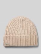 Seeberger Beanie aus reinem Kaschmir in Sand, Größe 1