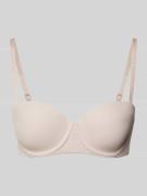 TOMMY HILFIGER BH mit Bügeln in Beige, Größe 70B