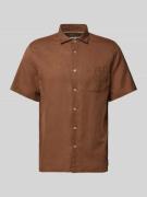 Mango Regular Fit Freizeithemd aus Leinen-Baumwoll-Mix Modell 'ANTS' i...