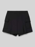 Garcia Regular Fit Sweatshorts mit elastischem Bund in Black, Größe 14...