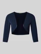 Swing Bolero mit 3/4-Arm in Dunkelblau, Größe 32