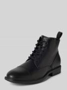 Jack & Jones Schnürboots mit Label-Prägung Modell 'BARBICAN' in Black,...