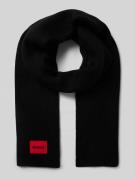 HUGO Schal mit Kaschmir-Anteil Modell 'SAFFA' in Black, Größe 1