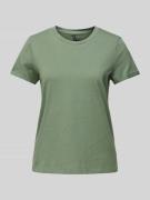 Vero Moda T-Shirt mit Rundhalsausschnitt Modell 'PAULA' in Schilf, Grö...