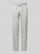 Zuitable Hose mit Tunnelzug in Beige, Größe 54