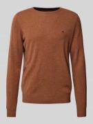 Fynch-Hatton Regular Fit Strickpullover aus Woll-Kaschmir-Mix in Hazel...