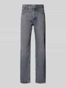 Only & Sons Straight Fit Jeans mit Woll-Anteil Modell 'EDGE' in Hellgr...