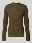 Jack & Jones Premium Strickpullover mit gerippten Abschlüssen Modell '...