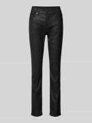 MAC Slim Fit Jeans mit Gesäßtaschen in Black, Größe 34/30