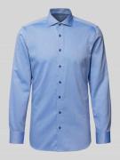 ETERNA Slim Fit Business-Hemd mit Haifischkragen in Bleu, Größe 43