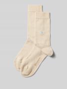 Burlington Socken in unifarbenem Design Modell 'LADY' in Beige, Größe ...