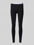 Guess Leggings mit elastischem Bund Modell 'CARRIE' in Black, Größe M