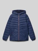 Jack & Jones Steppjacke mit Kapuze Modell 'SPRINT' in Marine, Größe 15...