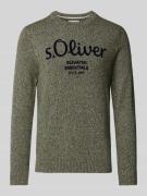 s.Oliver RED LABEL Regular Fit Strickpullover aus reiner Baumwolle in ...