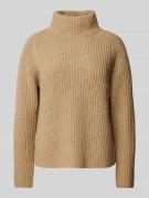 MOS MOSH Strickpullover mit Turtleneck Modell 'Thyra' in Beige, Größe ...