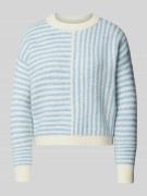 Vero Moda Regular Fit Strickpullover mit Streifenmuster Modell 'URANUS...