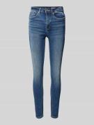 Vero Moda Skinny Jeans mit erhöhtem Bund Modell 'SOPHIA' in Jeansblau,...