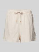 Vero Moda Shorts mit elastischem Bund Modell 'MICHELLE' in Beige, Größ...