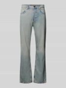 EIGHTYFIVE Straight Fit Jeans im Used-Look in Jeansblau, Größe 31